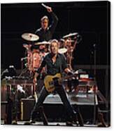 Bruce Springsteen In Concert Canvas Print