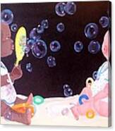 Bubble Babbies Canvas Print