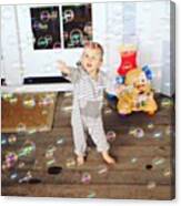 Bubbles Canvas Print