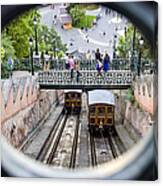 Budapest Castle Hill Funicular Canvas Print
