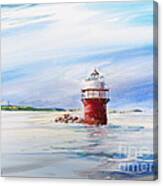 Bug Light The Channel Marker Canvas Print