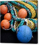 Buoys And Nets Canvas Print