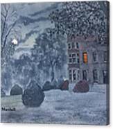 Burton Agnes Nocturne Canvas Print