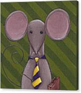 Business Mouse Canvas Print