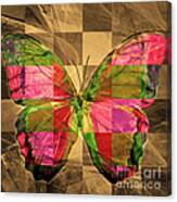 Butterfly Dsc2969v3 Square Canvas Print