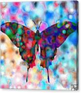 Butterfly Watercolor Print By Rr Canvas Print