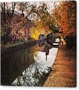 C And O Canal Georgetown Canvas Print