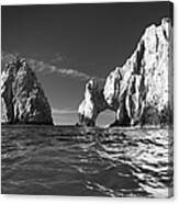 Cabo In Black And White Canvas Print