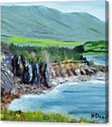 Cabot Trail Coastline Canvas Print