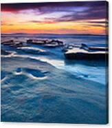 California Sunset Canvas Print