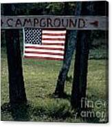 Campground 2003 Canvas Print