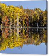 Canadian Autumn Landscape Canvas Print