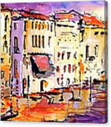 Canale Grande Venice Italy Canvas Print