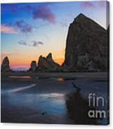 Cannon Beach Seastacks Canvas Print