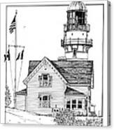 Cape Elizabeth Lighthouse Canvas Print