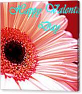 Card Valentines Day Canvas Print