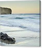Caresses By The Sea Canvas Print