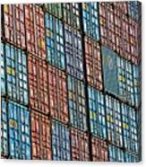 Cargo Containers Canvas Print