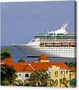 Caribbean Cruise Canvas Print