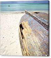 Caribbean Shipwreck Canvas Print