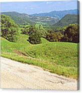 Carmel Valley Road, Route G20 Canvas Print