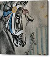 Carousel Pastel Canvas Print