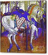 Carousel Steed Canvas Print