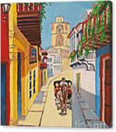 Cartagena's Calash Canvas Print