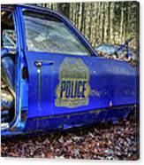 Cartersville Police Car Canvas Print