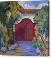 Casa Tecate Gate 2 Canvas Print