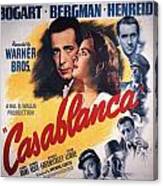 Casablanca In Color Canvas Print