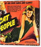 Cat People Canvas Print