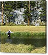 Catch Of The Day - Eastern Sierra California Canvas Print