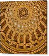Cathedral Of The Sacred Heart Dome Canvas Print