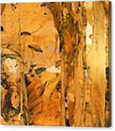 Cave Of Gold Canvas Print