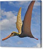 Cearadactylus Atrox, A Large Pterosaur Canvas Print