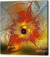 Celebration For A Rising Star-abstract Fractal Art Canvas Print