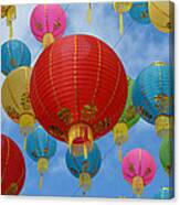 Celebration In The Sky 9 Canvas Print