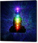 Chakra Buddha Canvas Print