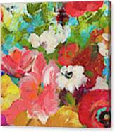 Cheerful Flowers Canvas Print