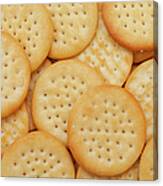 Cheese Biscuits Canvas Print