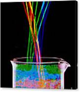 Chemical Reaction Canvas Print