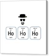 Chemistry - A White Christmas Canvas Print