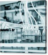 Chemistry Experiment In Lab Canvas Print