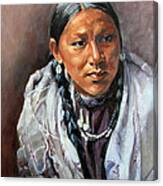 Cheyenne Woman Canvas Print