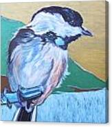 Chicadee Canvas Print