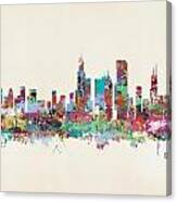 Chicago Illinois Skyline Canvas Print