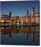 Chicago Reflected Canvas Print