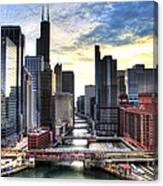 Chicago River Canvas Print