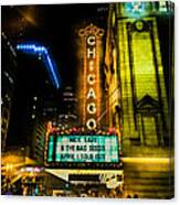 Chicago Theater Nick Cave Canvas Print